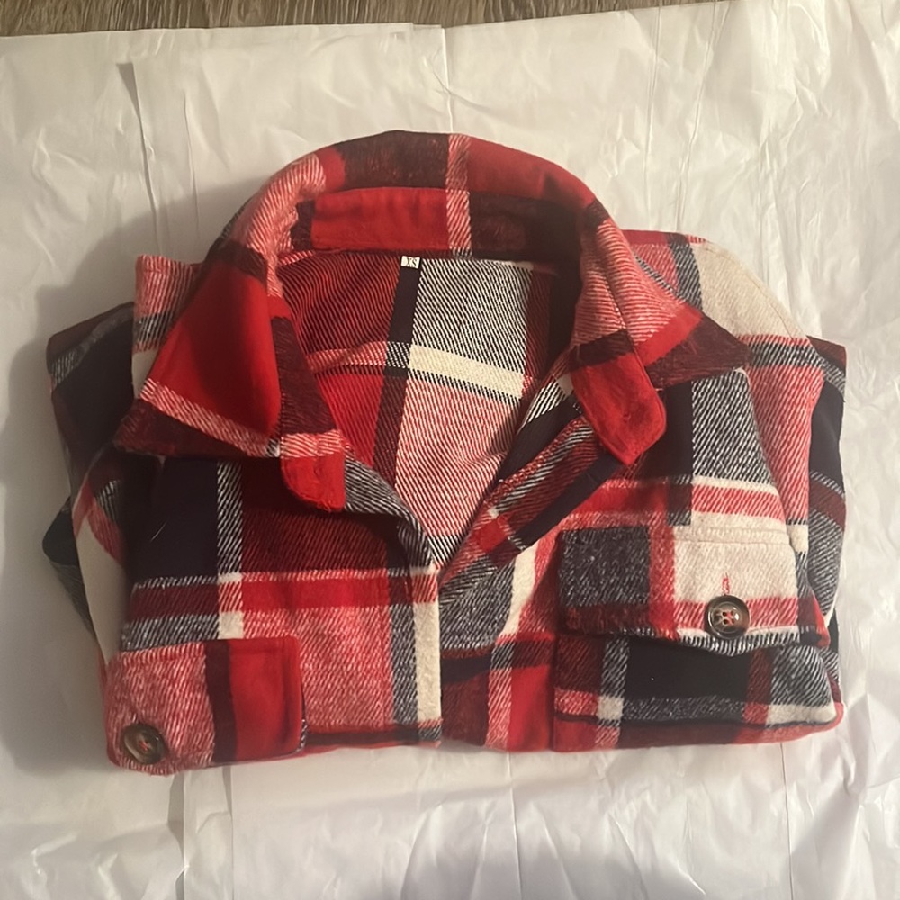 Flannel Shacket - Picture 2 of 2